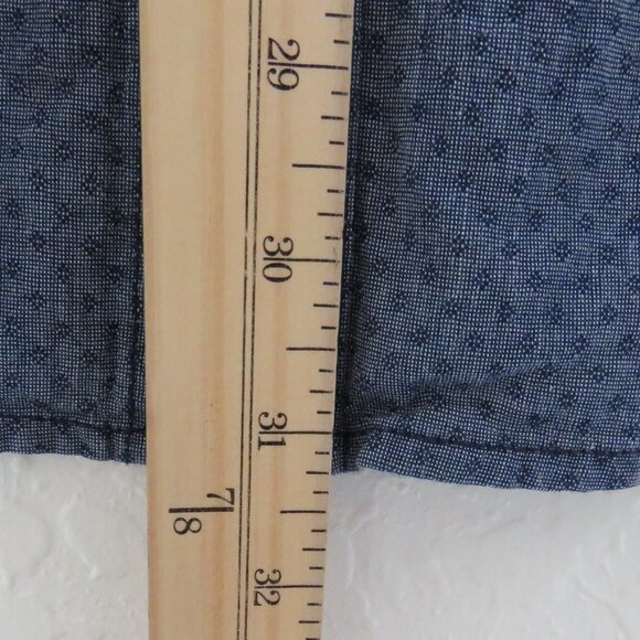 Age‎ of Wisdom* Men's Short Sleeve Snap Down Curved Hem Pocket Shirt~ Size XL - Picture 8 of 10